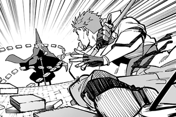 Spoilers o Manga Katainaka no Ossan, Kensei ni Naru Capítulo 33 PT BR, lutar contra super guerreiros
