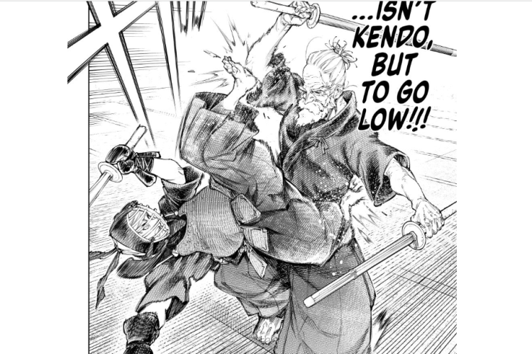 Spoilers o Manga Shangri-La Frontier Capítulo 238 PT BR Scan, Uma luta de espadas cativante