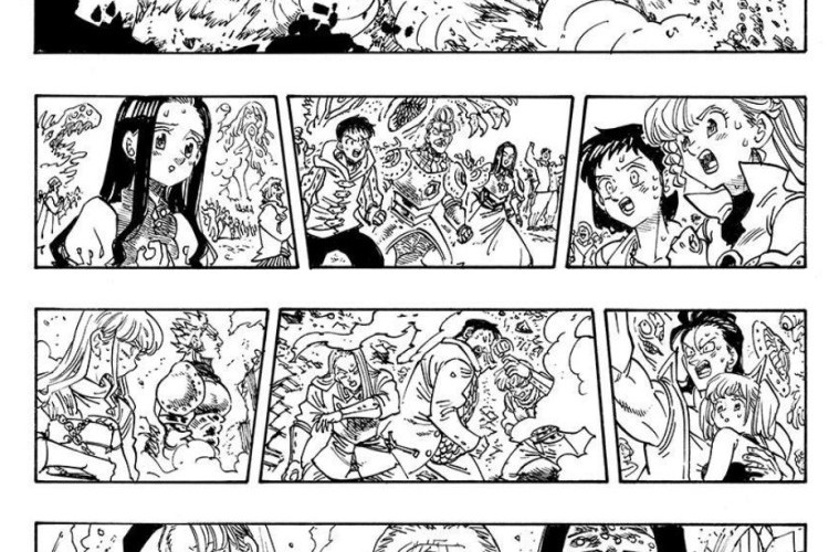 Spoiler do Manga Mokushiroku no Yonkishi Capítulo 230 PT BR, Preparem-se para a despedida!