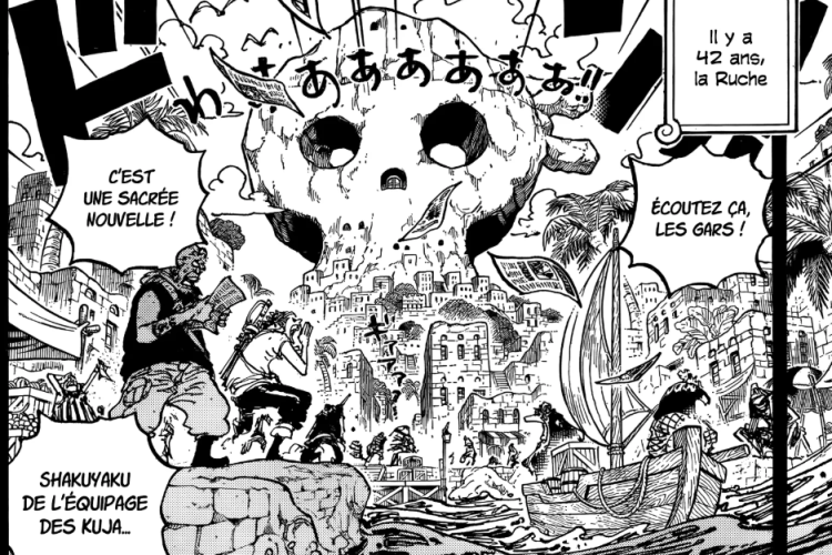 Spoilers & Link Mangá One Piece Capítulo 1158 PT BR, A resistência de Rock D. Zebeck