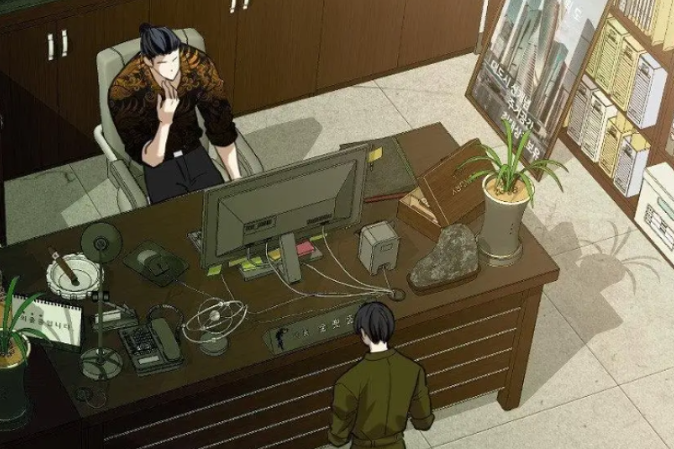 RAW Lign Para ler BL Manhwa Mi prometido es un tomate Capítulo 2 Scan PT BR, Encantado por um momento!