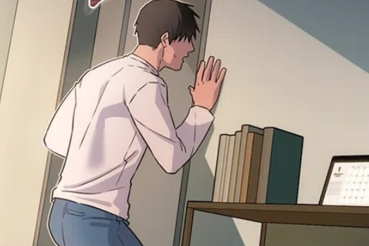 Espiando com medo! Links de Leitura Manhwa A Dangerous Deal And The Girl Next Door Capítulo 52 Scan BR