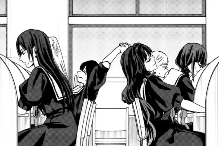 Leitura Manga Kaoru Hana wa Rin to Saku Capítulo 167 PT BR Scan, Após o incidente, ligar para os alunos em Kikyo ficou sem foco