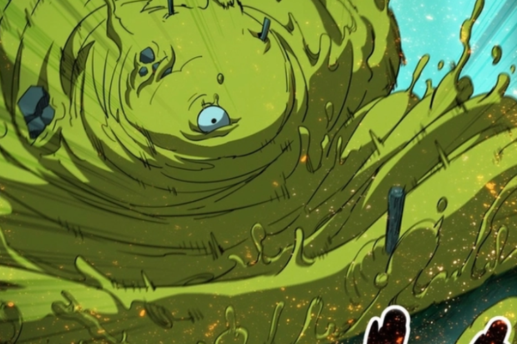 Links de Leitura Manhua Alone as a Slime Capítulo 16 Scan PT BR, Acontece que o fogo não funciona!