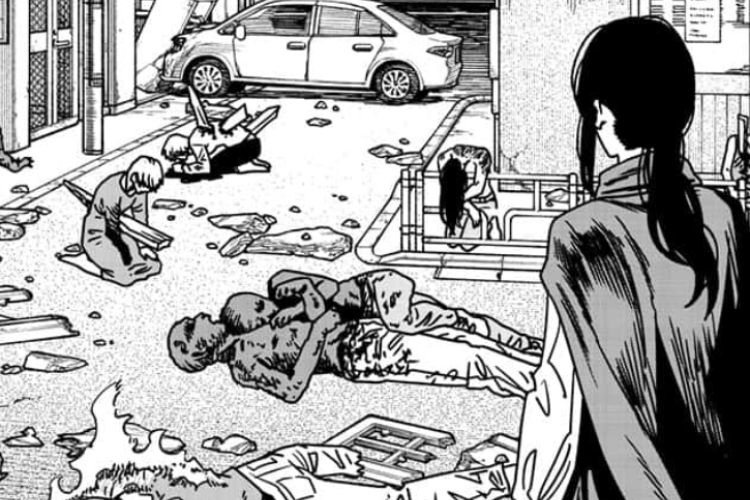 A confusão já aconteceu! Ler o Mangá Chainsaw Man Capítulo 223 PT BR