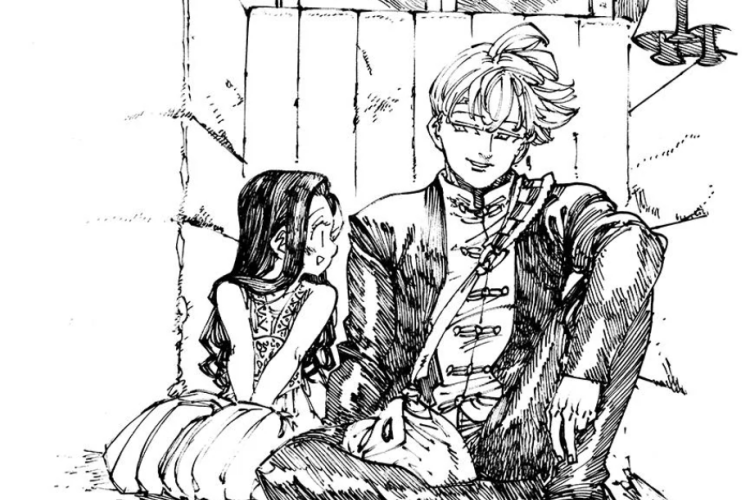 Spoiler do Manga Mokushiroku no Yonkishi Capítulo 220 PT BR, Uma união romântica!