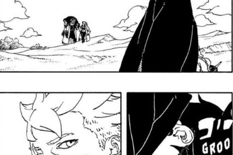Link Ler o Manga Boruto: Two Blue Vortex Capítulo 35 PT BR Scan, Fazendo o Code aparecer