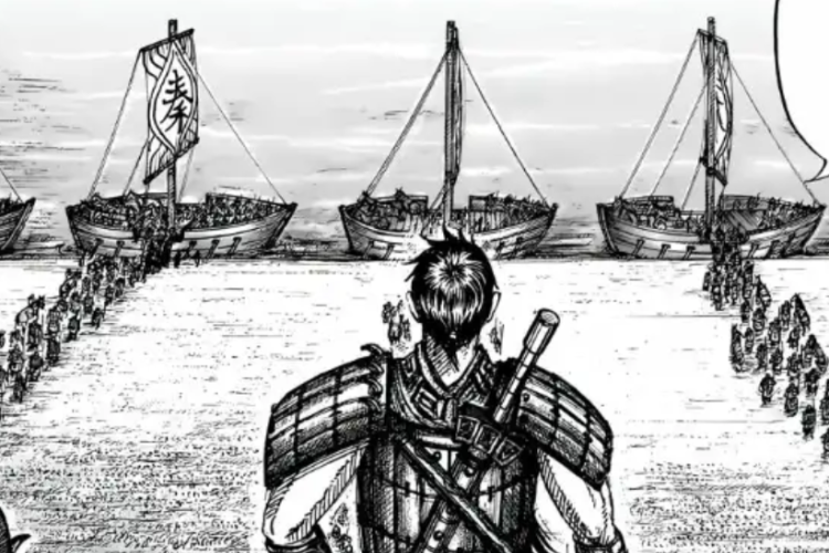 RAW Leia Mangá Kingdom Capítulo 851 Scan PT BR, Guerra Pela Posição dos Seis Grandes Generais