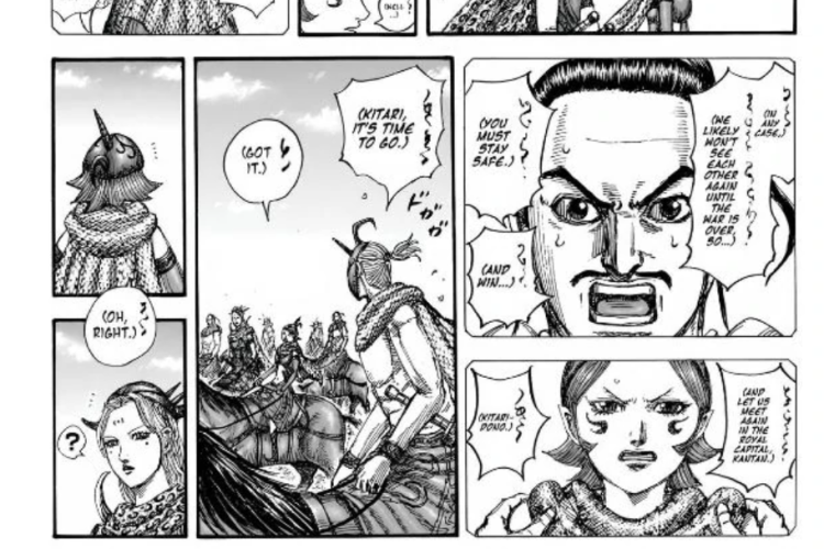 Spoilers & Ler o Kingdom Manga Capítulo 853 PT BR, A guerra se aproxima do adversário