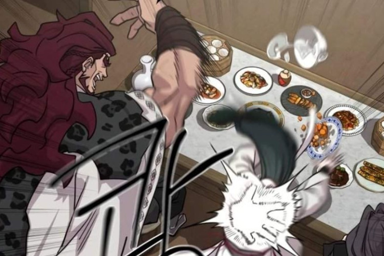 Leia Manhwa Return of the Flowery Mount Hua Sect Capítulo 159 Scan PT BR, Uma recepção louca e inesperada