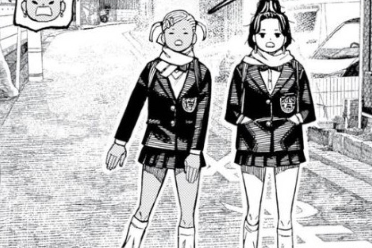 Ler o mangá Dandadan Capítulo 241 PT BR, O garoto rebelde e a garota descolada