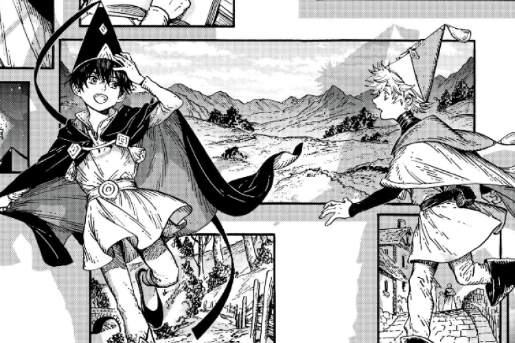 Viagem e exploração! Leia o Manga Witch Hat Atelier Capítulo 96 PT BR