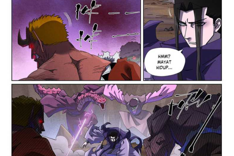 Spoilers RAW Manhua Tales of Demons and Gods Capítulo 503 PT BR, A guerra se intensifica