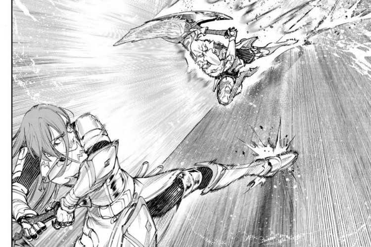 Spoiler o Manga Shangri-La Frontier Capítulo 272 PT BR, O clímax do duelo entre Sunraku e Momo Saiga