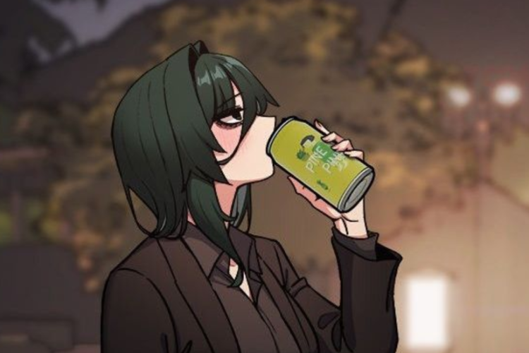 Manhwa Stop Smoking Capítulo 80 PT BR, Tão envergonhado que não consigo olhar nos seus olhos