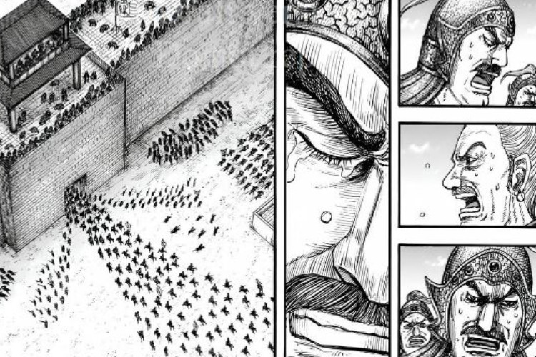 Leitura do Manga Kingdom Capítulo 839 PT BR Scan Todo O Exército Se Rendeu Agora