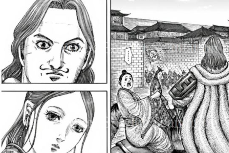 RAW Leia Manga Kingdom Capítulo 841 Scan PT BR, Conquista Bem-sucedida da Capital do Império Han