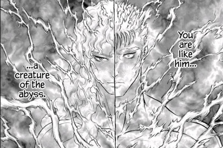 Spoiler & Link o Manga BERSERK Capítulo 386 PT BR, GUTS Preso em um Momento de Tristeza