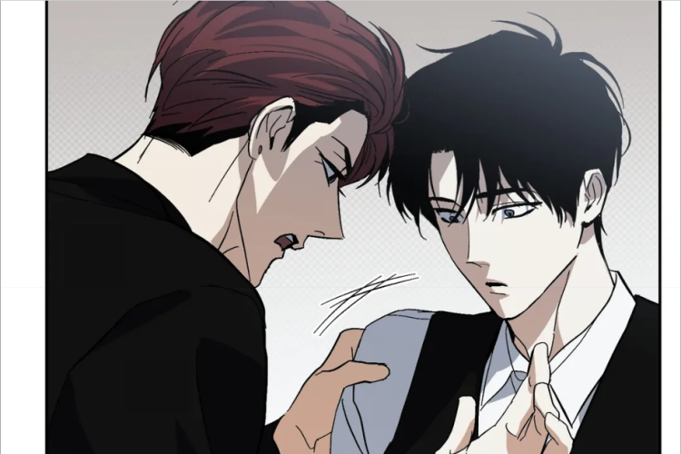 Spoiler du Manhwa Hohosangbak (Tiger vs Tiger) Capítulo 14 PT BR, Dois namorados se amando
