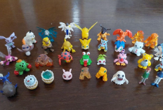 Digimon em forma de ovo com a coleção de figuras Mega Egg