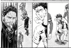 Ler e Spoilers del Mangá Ao Ashi Capítulo 408 Scan PT BR, Pronto para uma nova partida!