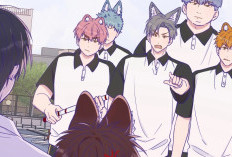 Ler o BL Manhwa Lying Puppies Get Eaten Capítulo 58 PT BR Scan, Aluno de outra escola causou confusão