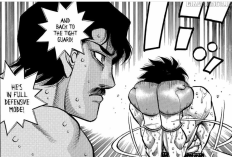 Link de Leitura Mangá Hajime no Ippo Capítulo 1505 PT BR, Resistência inesperada